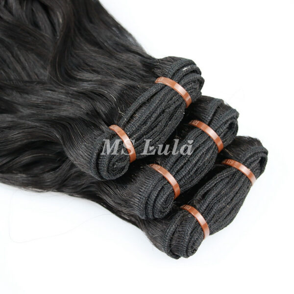 Deep Curly Virgin Human Hair Double Drawn Bundles - Image 5
